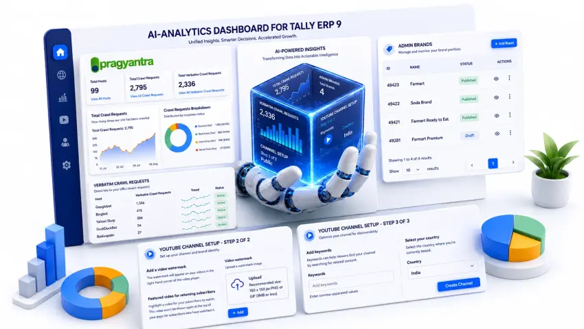 AI Analytics for TallyPrime: Turn Your Accounting Data into Smarter Business Decisions