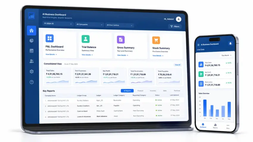 Business Data on Mobile, Web