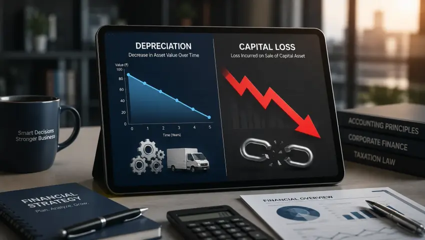 Depreciation vs Capital Loss: Indian SME Guide