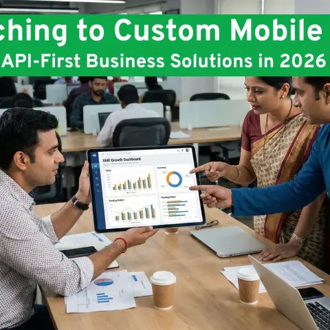 Beyond Off-the-Shelf: Why Indian SMEs Are Switching to Custom Mobile Apps and API-First Business Solutions in 2026