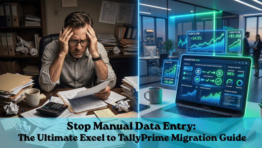 Stop Manual Data Entry: The Ultimate Excel to TallyPrime Migration Guide