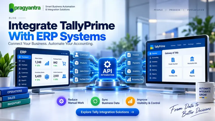 TallyPrime Integration With ERP Systems: A Complete Guide