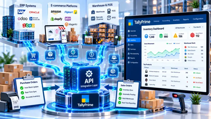 TallyPrime Inventory Integrationg