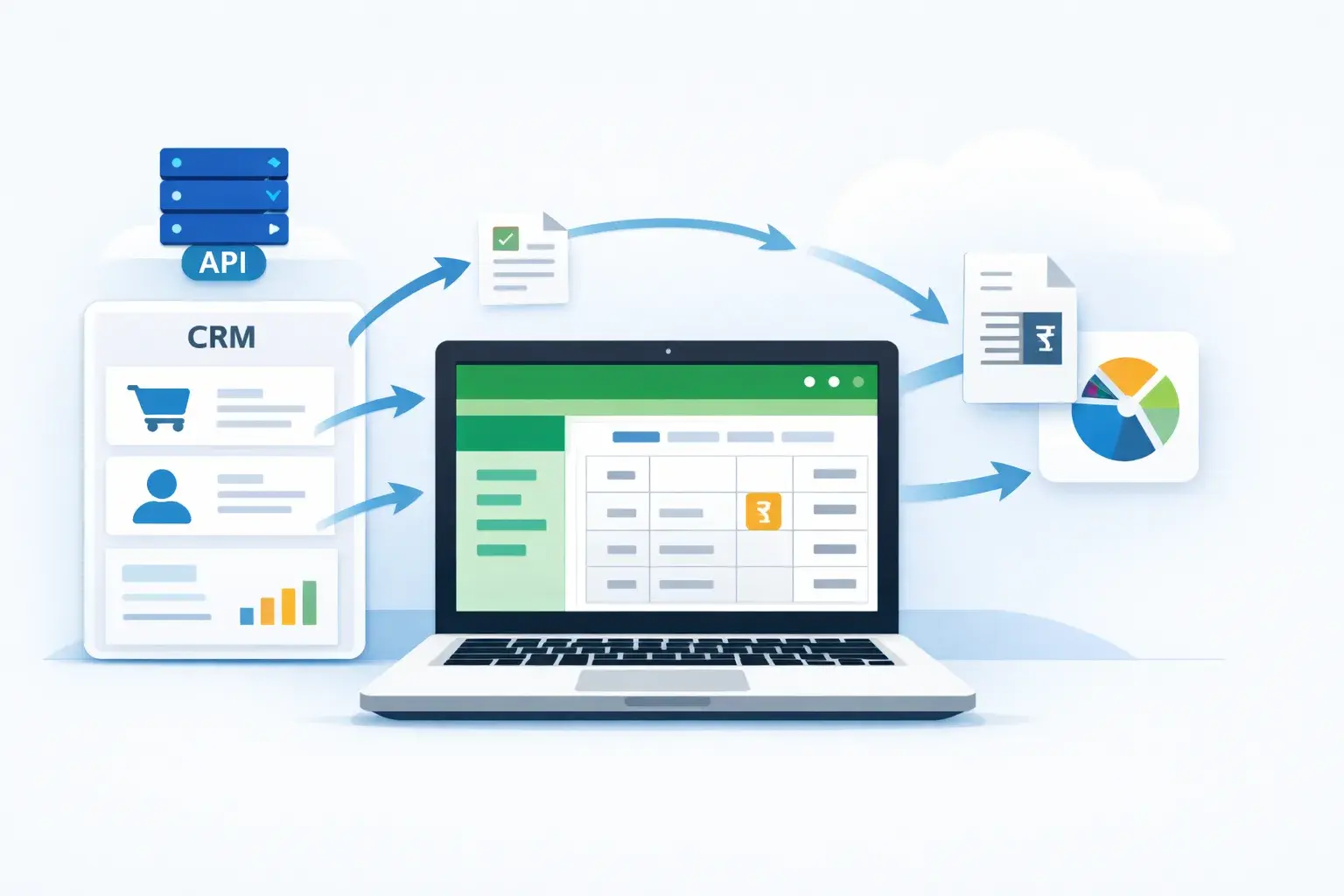 Tally CRM integration for automated sales and customer data sync