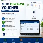 Auto Purchase Voucher from Any Document