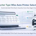 Enable Voucher Type Wise Auto Printer Selection for TallyPrime