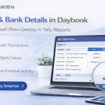 Enable Cash/Bank Books Details in Daybook