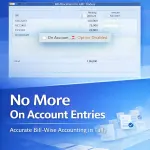 Disable ‘On Account’ Method of Bills Adjustment