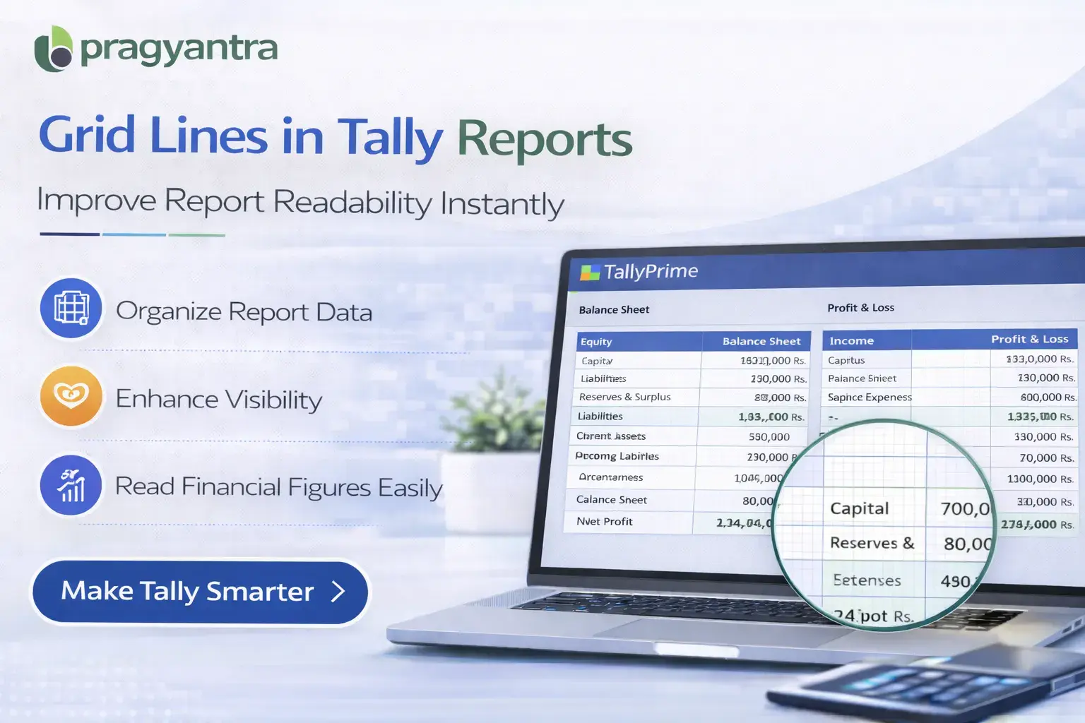 Enable Grid Lines in all Reports