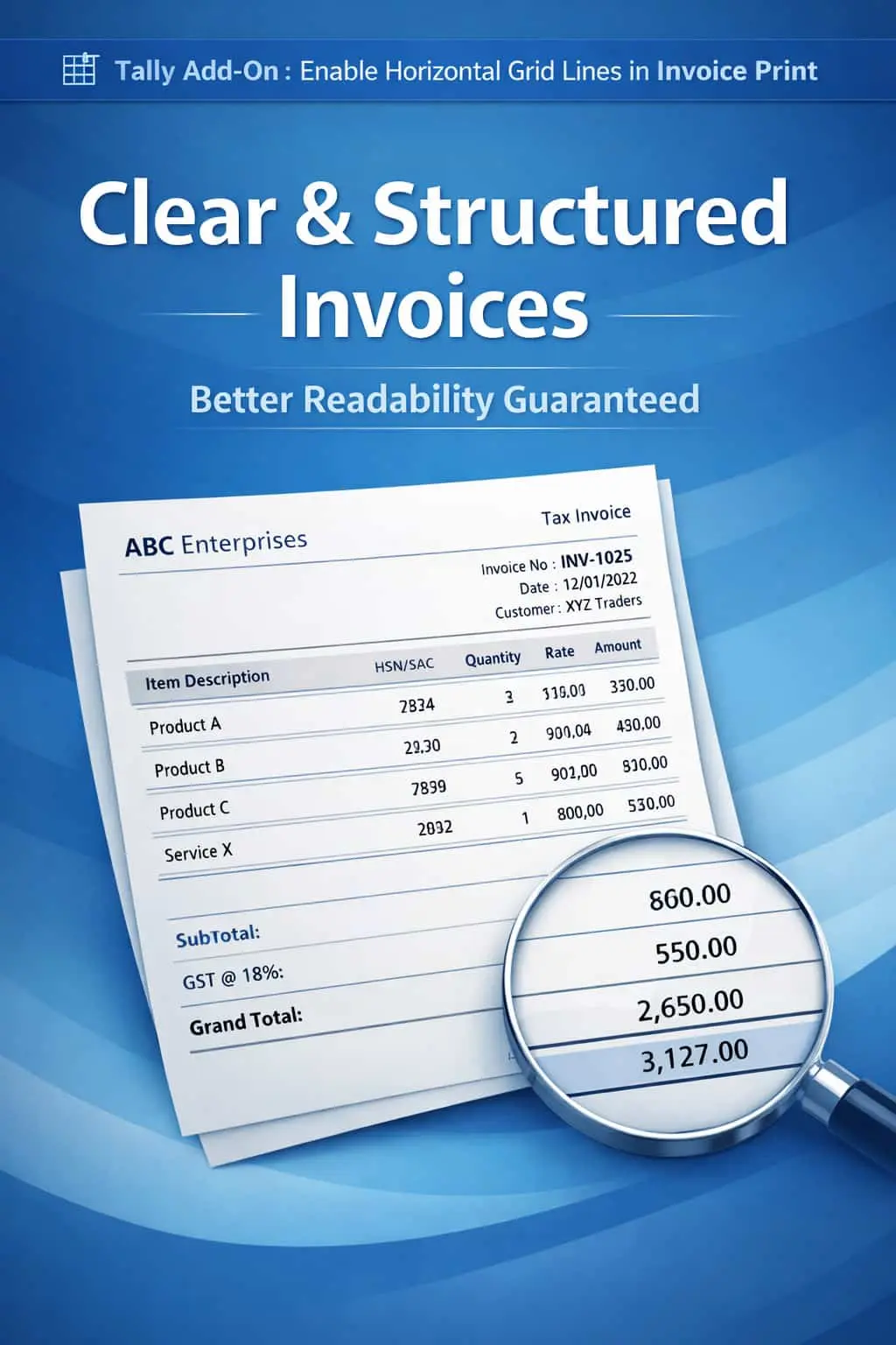 Enable Tally Envelope Printing