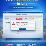 Enable Negative Stock Control