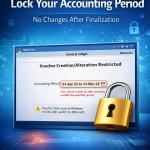 Enable Period Lock for Vouchers (Create/Alter)