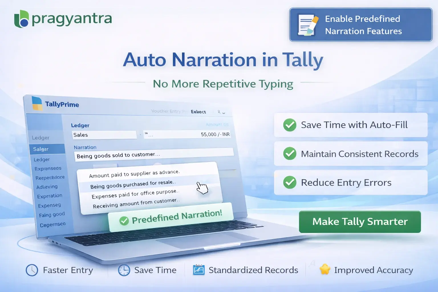 Enable Predefined Narration Features