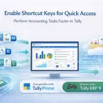 Enable Shortcut Keys for Quick Access – Tally Add‑on