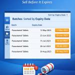 Enable Sorting of Item Batches by Expiry Date