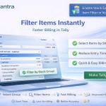 Enable Stock Group wise Item Filter in Voucher