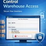Enable User-wise Godown Security Control