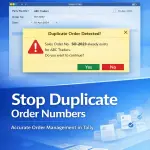 Enable Control on Duplicate Sales/Purchase Order Numbers