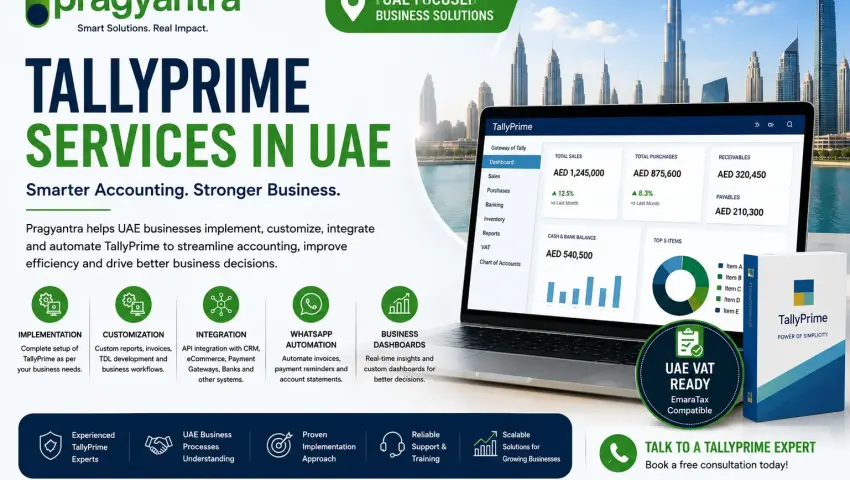 TallyPrime Services in UAE
