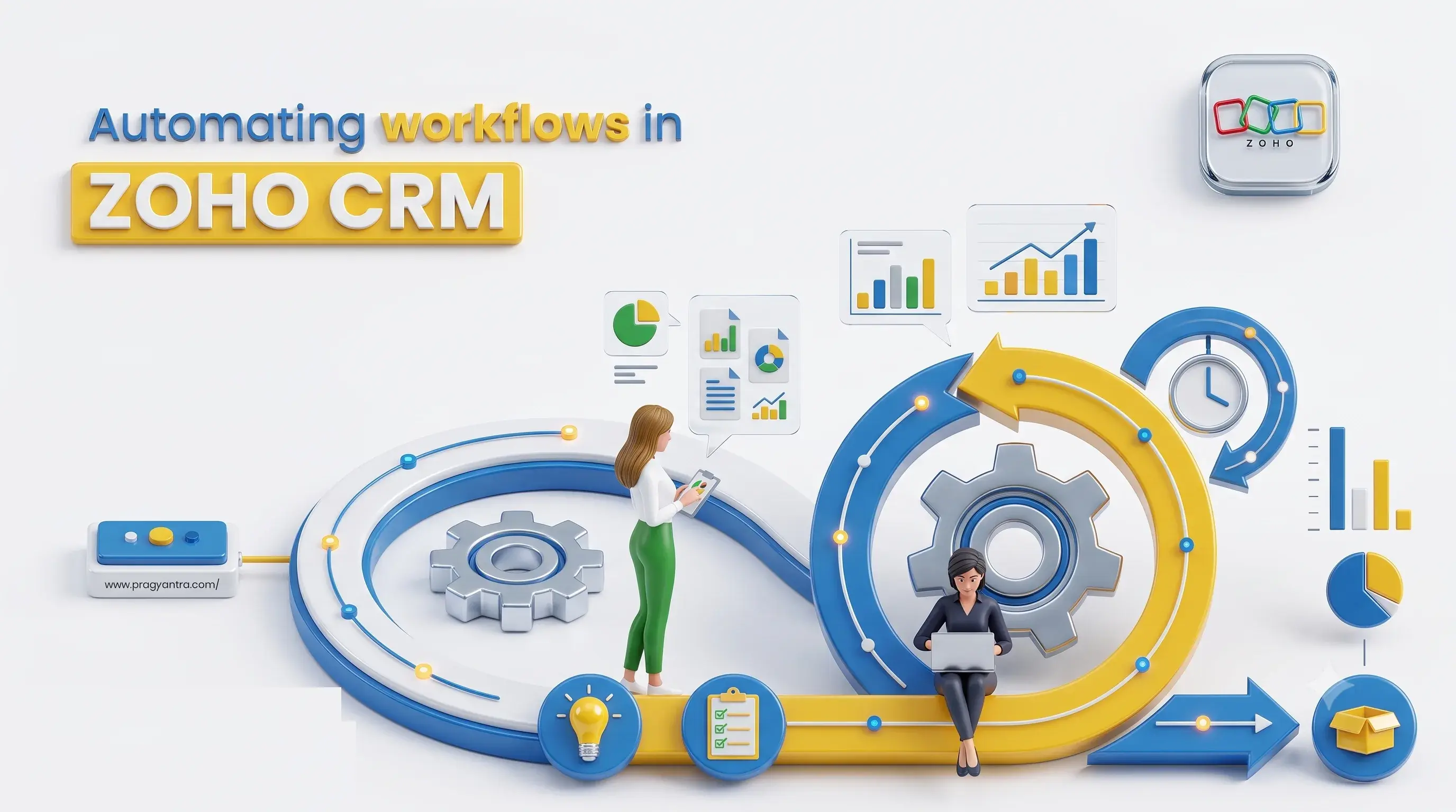 Zoho CRM Custom Workflow Development Services